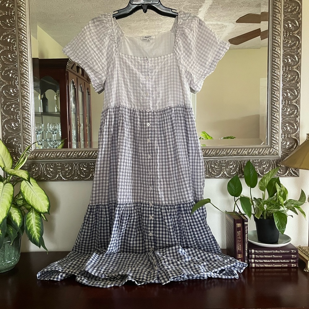 Madewell Gingham Dress